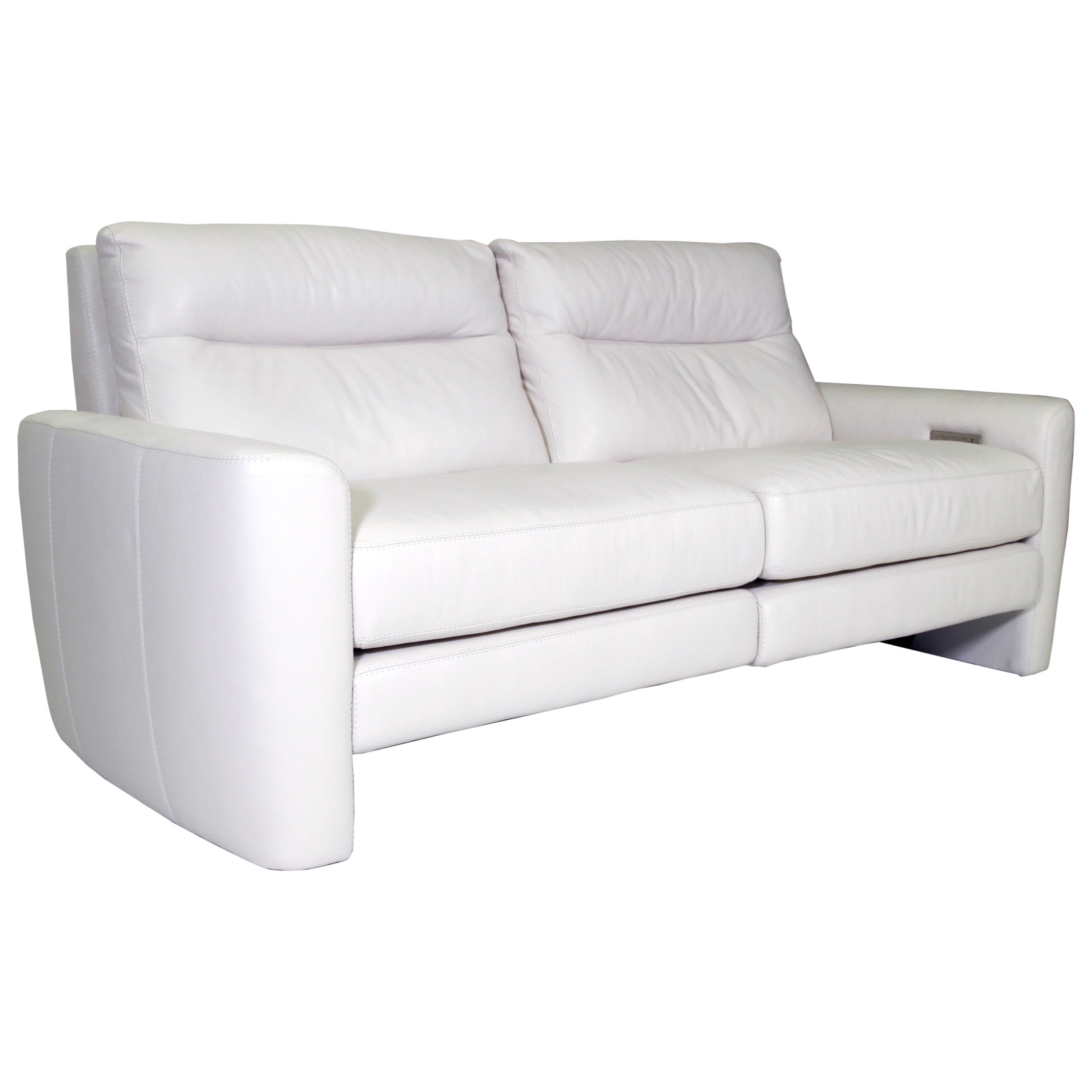 American Leather Chelsea Style in Motion Modern Power Reclining Sofa with USB Port Sprintz